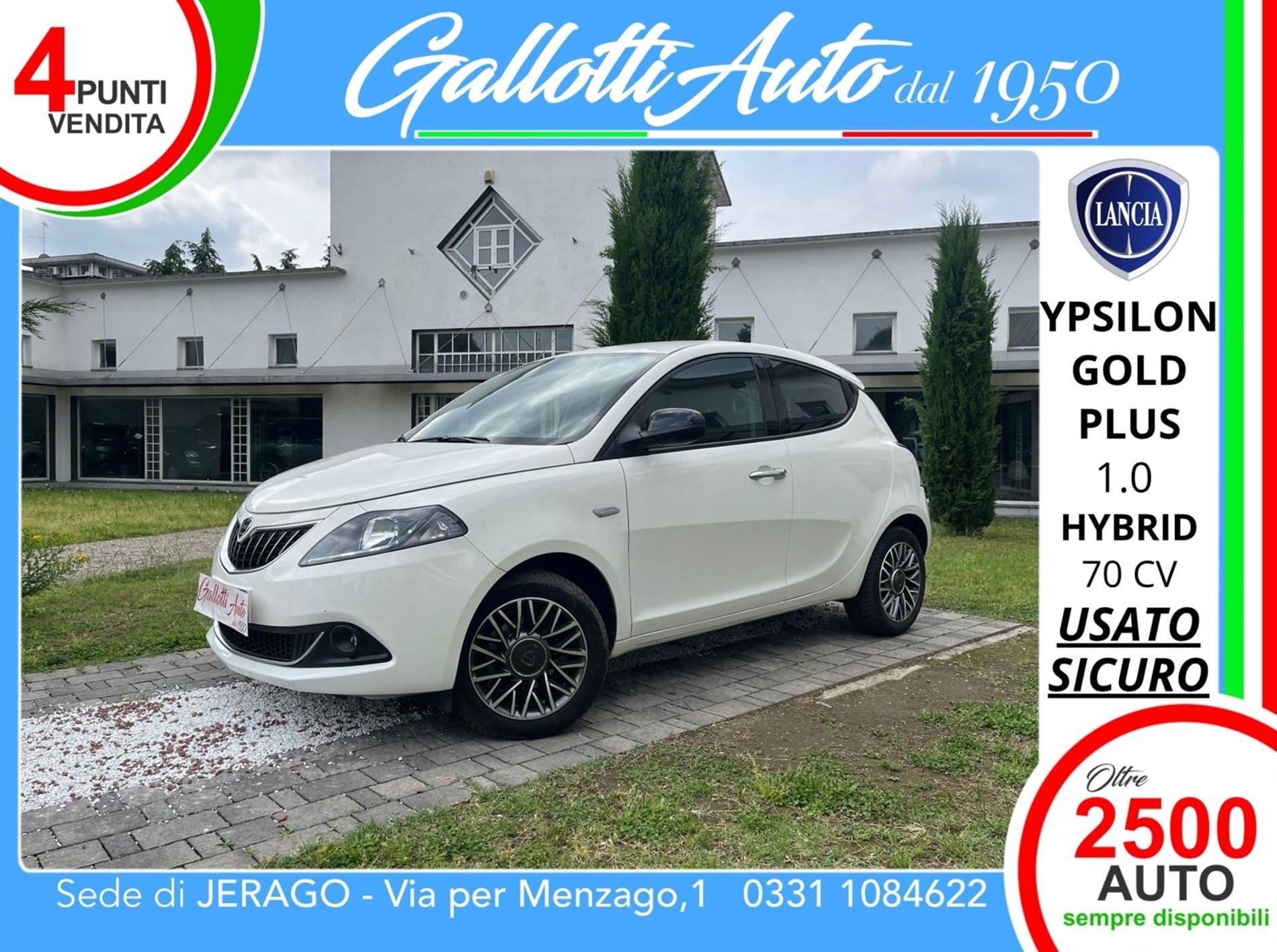 1.0 firefly hybrid Gold Plus s&s 70cv   - Gallotti Auto