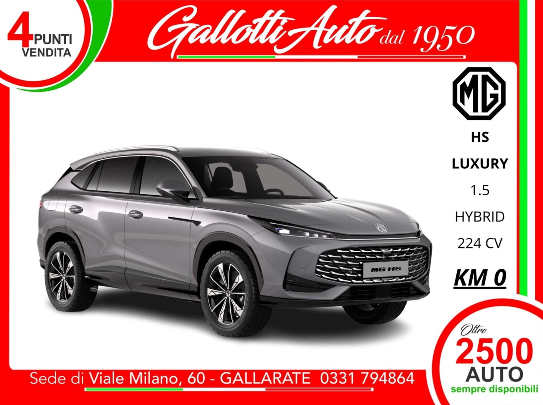 Luxury 1.5 hybrid dct 2wd - SENZA VINCOLI DI FINANZIAMENTO - Gallotti Auto