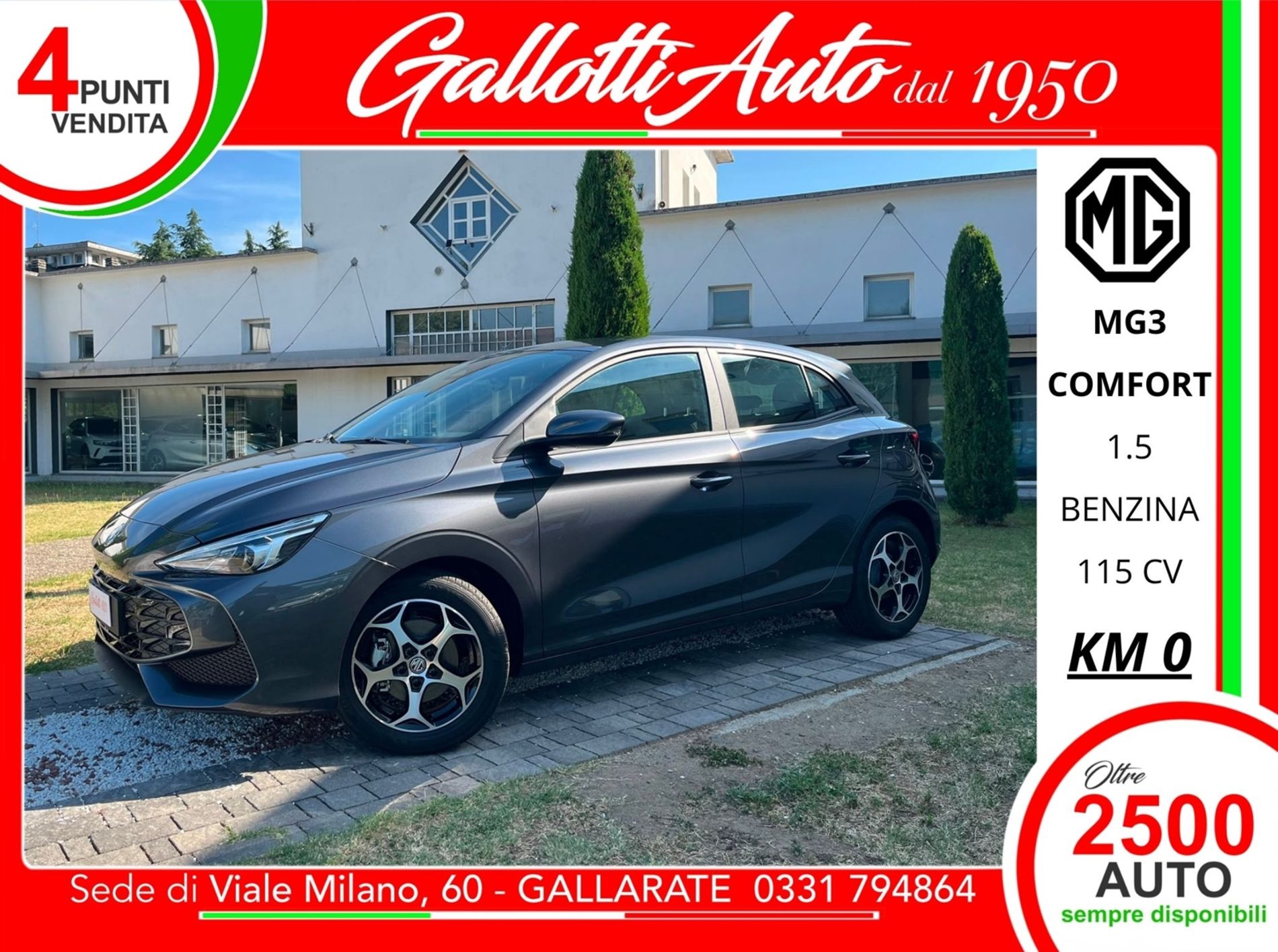 1.5 Comfort - SENZA VINCOLI DI FINANZIAMENTO - Gallotti Auto