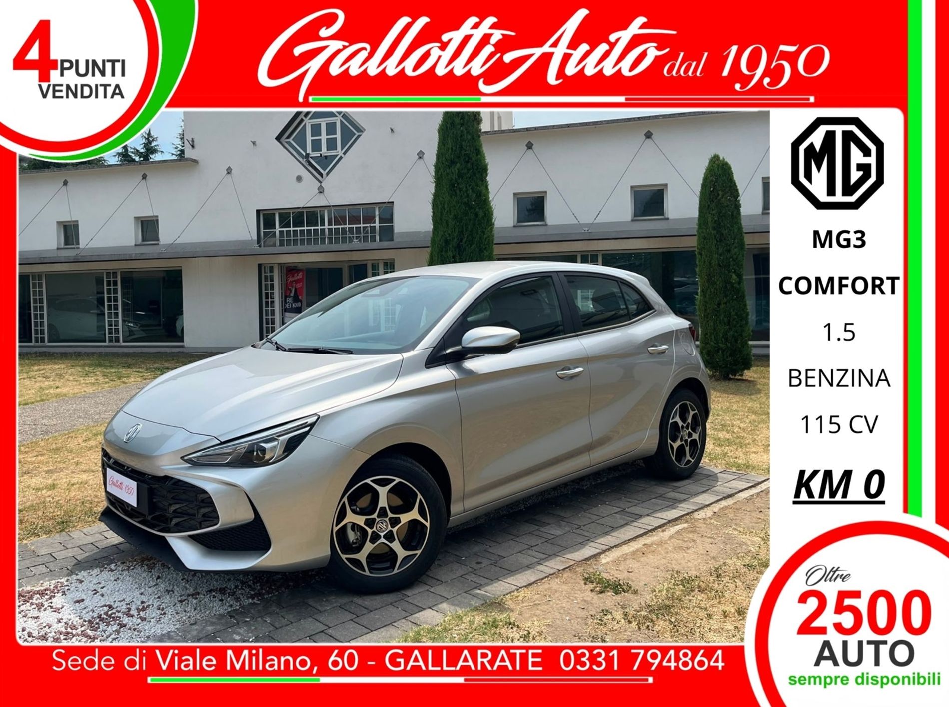 1.5 Comfort - SENZA VINCOLI DI FINANZIAMENTO - Gallotti Auto