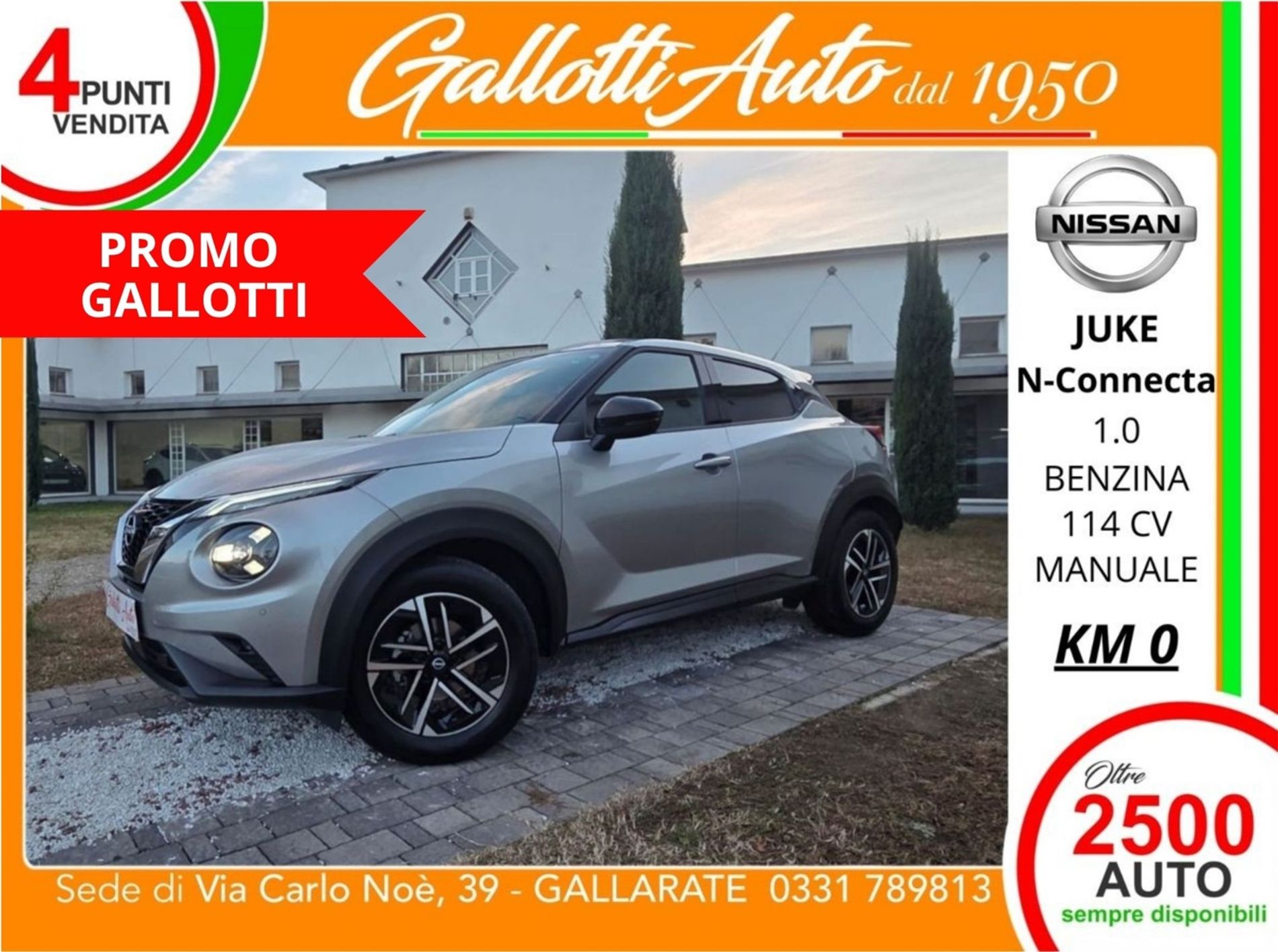 N-CONNECTA N-Connecta DCT 1.0 benzina 114CV - PRMO GALLOTTI - Gallotti Auto
