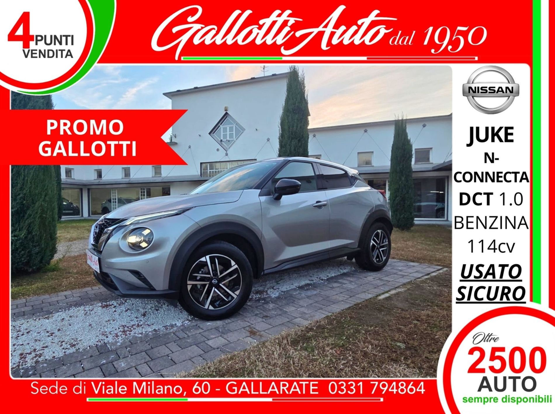 N-Connecta DCT 1.0 benzina 114CV - PRMO GALLOTTI - Gallotti Auto