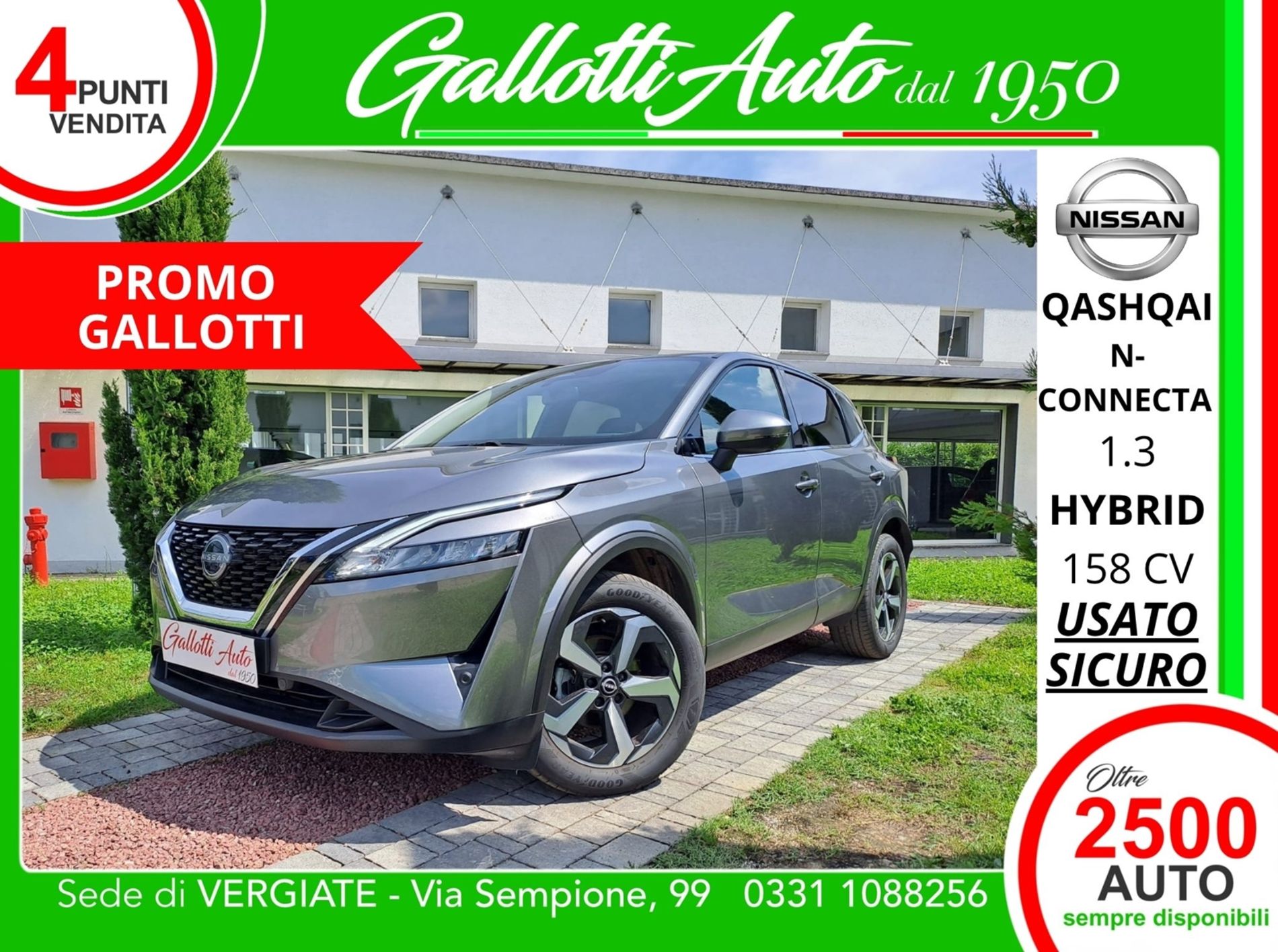 1.3 mhev N-Connecta 2wd 158cv xtronic - PRMO GALLOTTI - Gallotti Auto