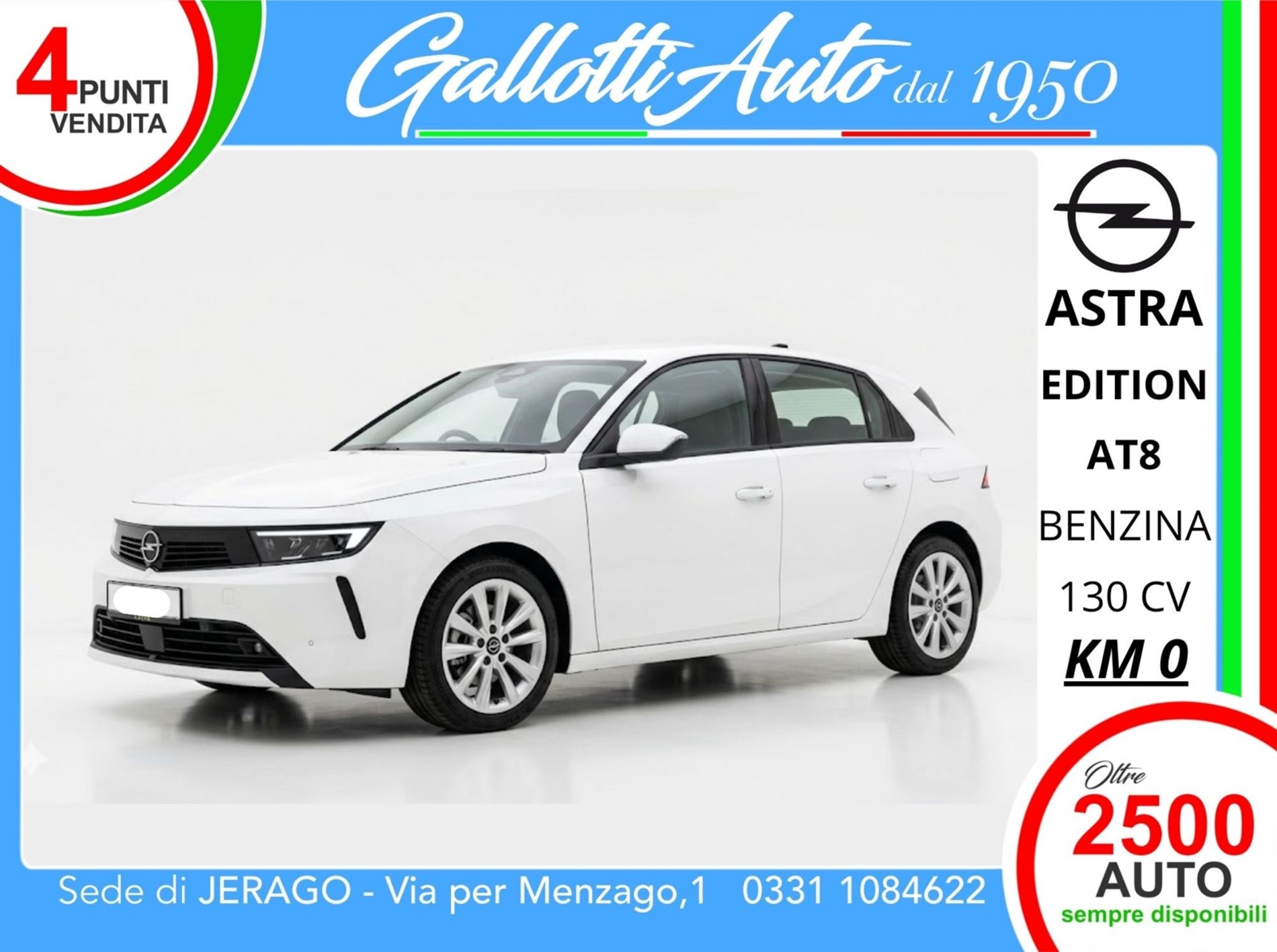 Edition s&s benzina 130cv at8 - SENZA VINCOLI DI FINANZIAMENTO - Gallotti Auto