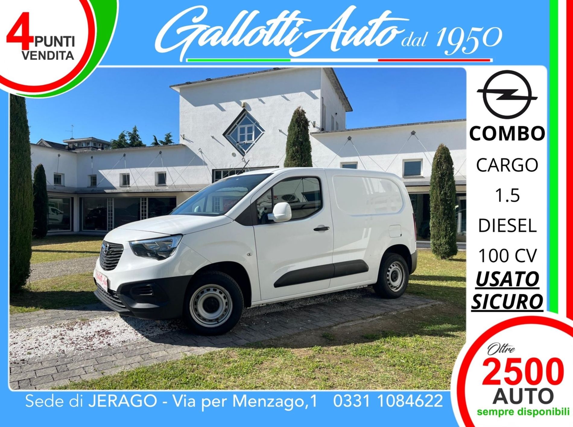 1.5d 100cv L1H1 Edition S&S mt5 + IVA -  SENZA VINCOLI DI FINANZIAMENTO - Gallotti Auto
