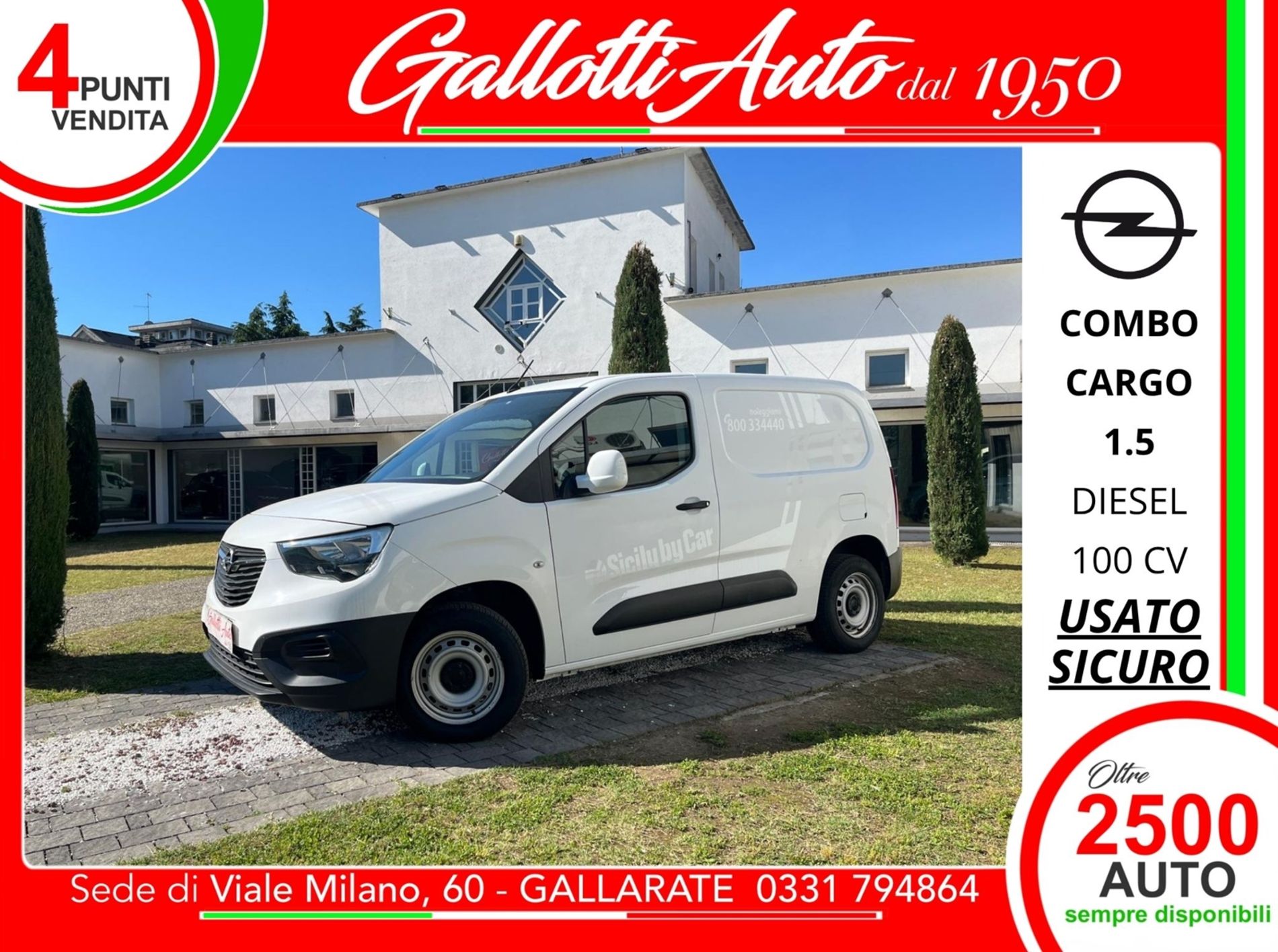 1.5d 100cv L1H1 Edition S&S mt5 - PIU' IVA -  SENZA VINCOLI DI FINANZIAMENTO - Gallotti Auto