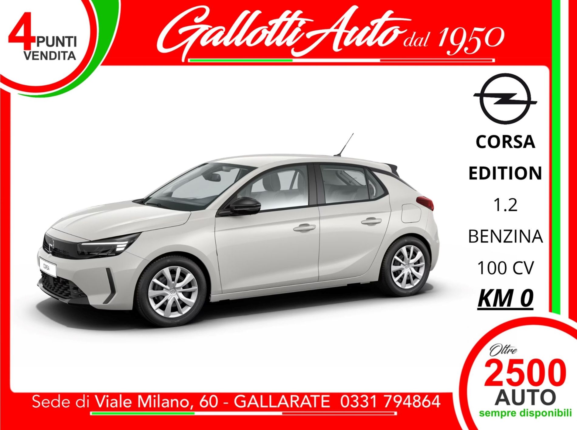 1.2 Edition s&s 100cv - SENZA VINCOLI DI FINANZIAMENTO - Gallotti Auto