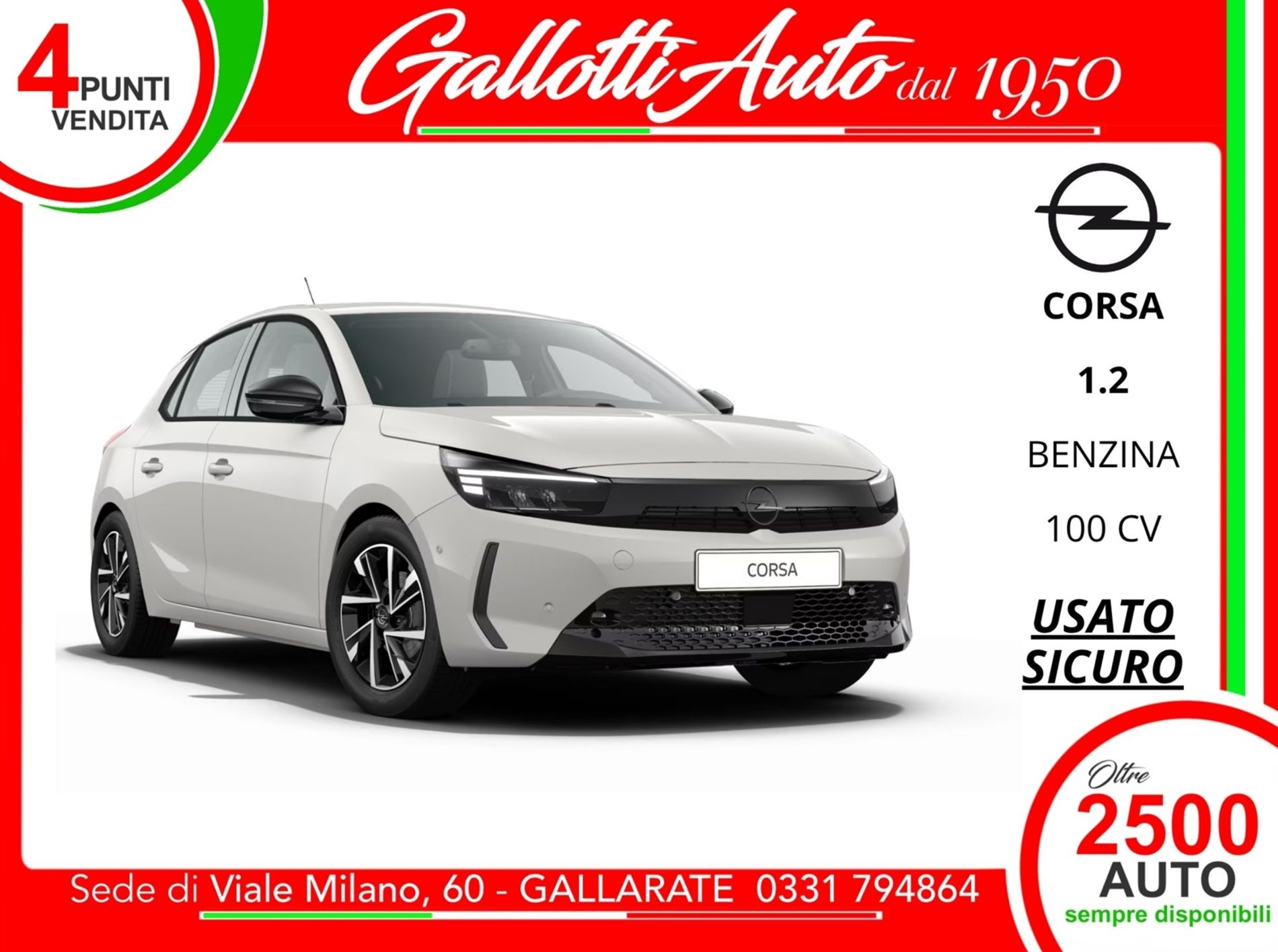 GS 1.2 s&s 100cv   - Gallotti Auto