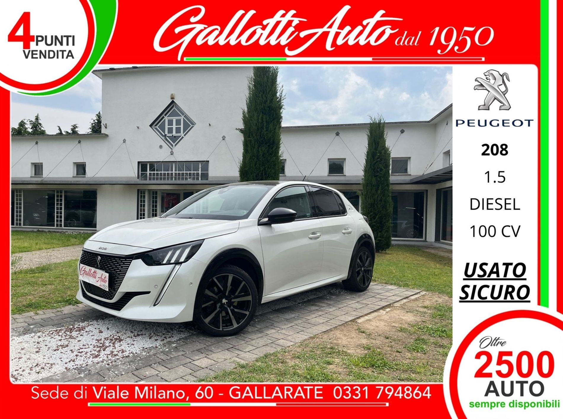  1.5 bluehdi GT s&s 100cv - Gallotti Auto