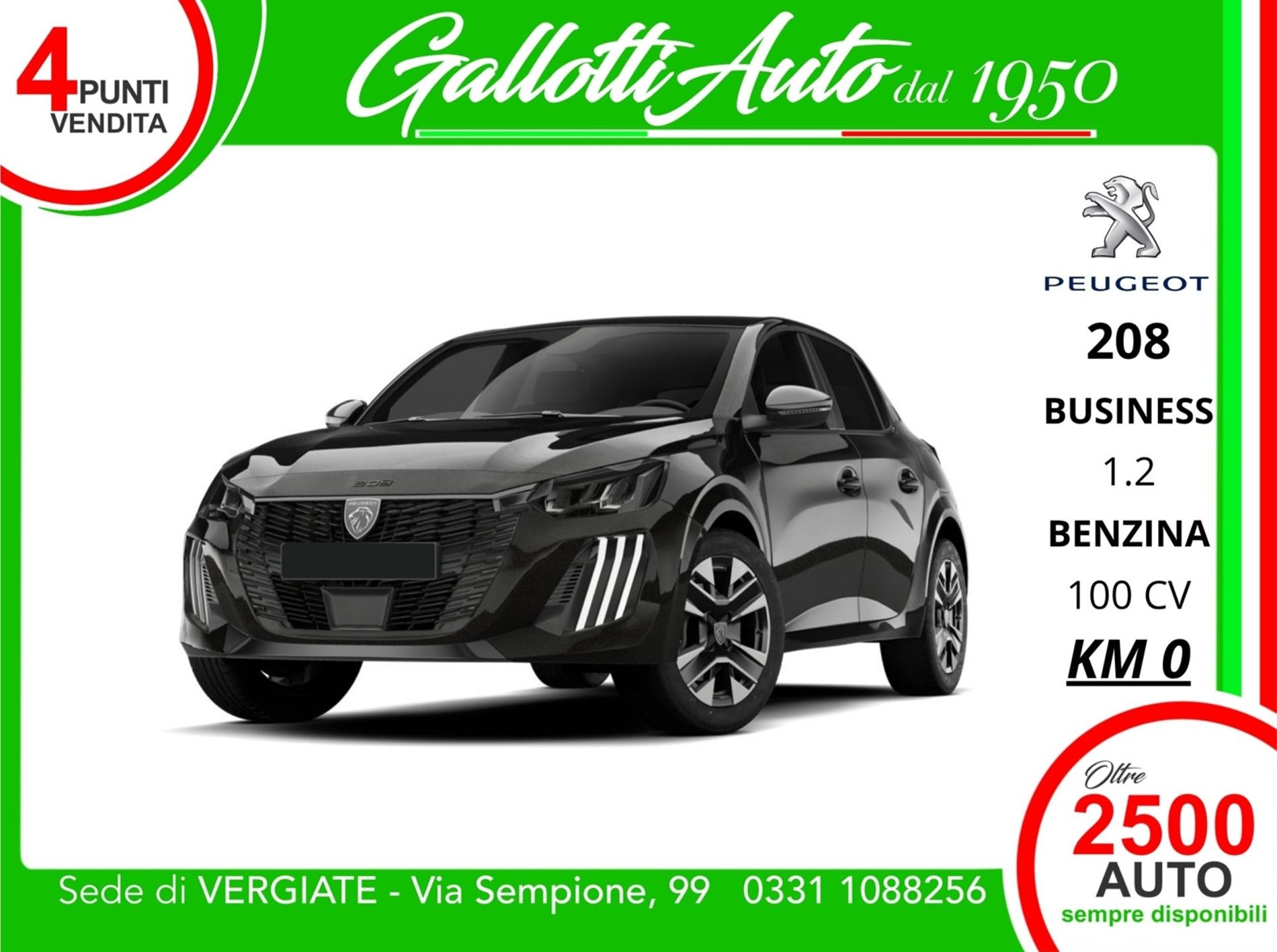 1.2 puretech Business s&s 100cv - SENZA VINCOLI DI FIN. - Gallotti Auto