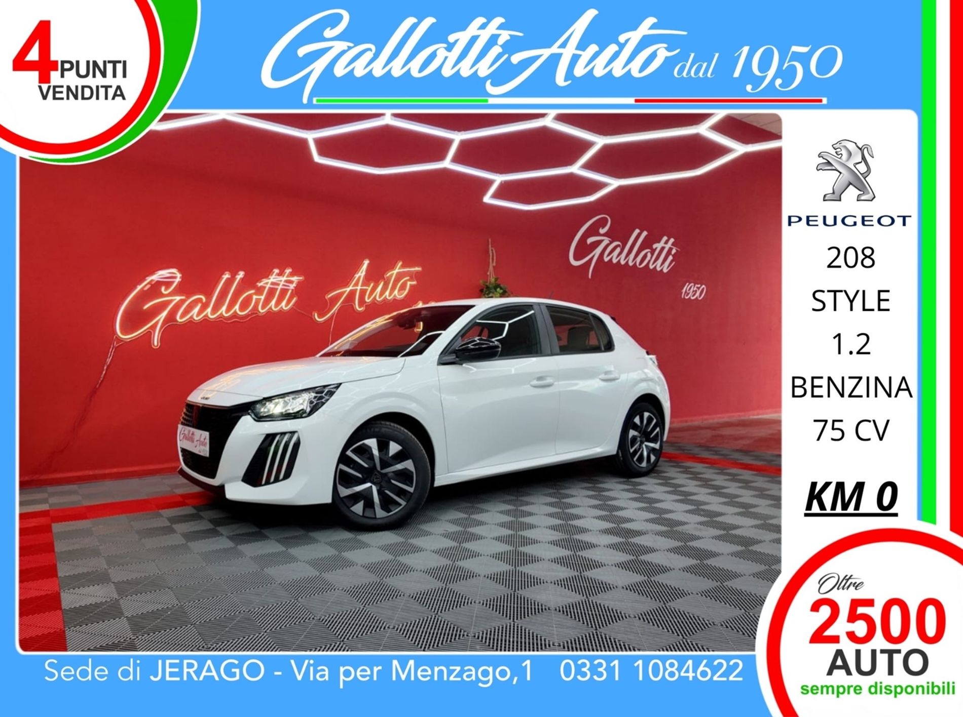 1.2 puretech s&s 75cv - NEOPATENTATI - Gallotti Auto