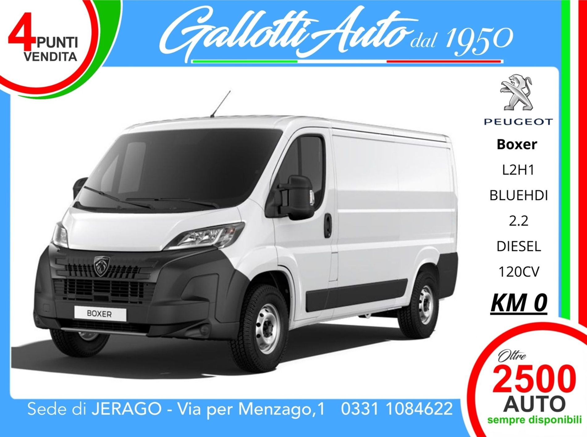  33Q L2H1 2.2 bluehdi 120cv S&S   - Gallotti Auto
