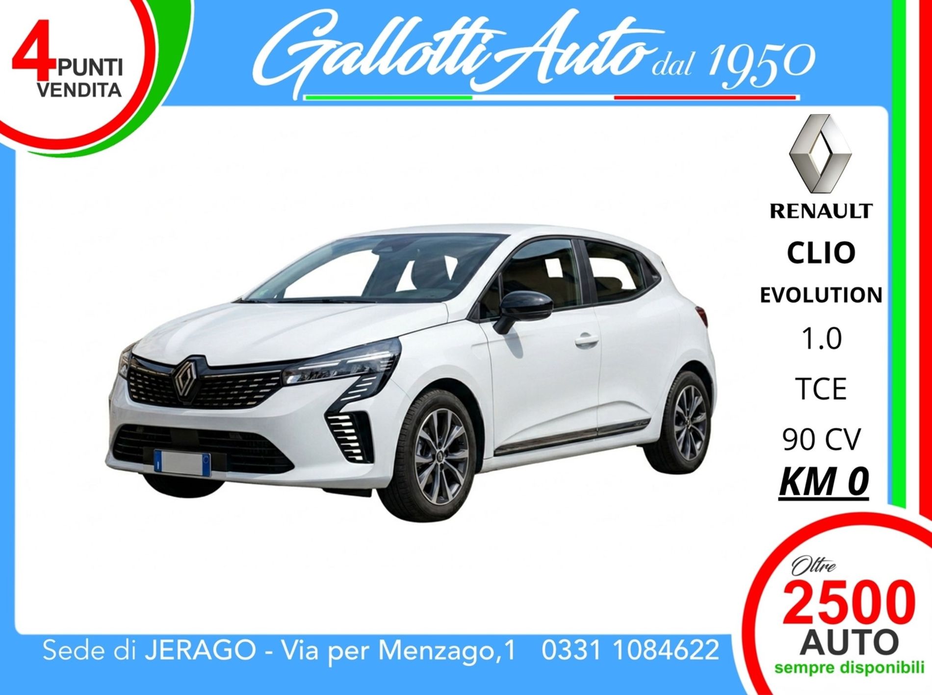 1.0 tce Evolution 90cv   - Gallotti Auto
