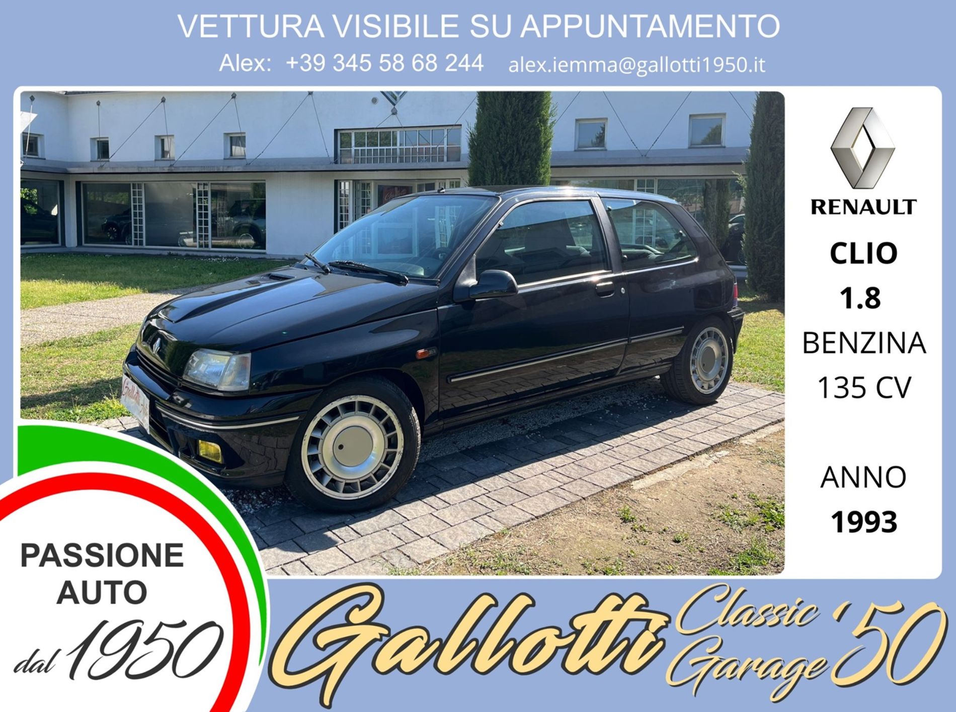 RENAULT CLIO 18 16V - Gallotti Auto