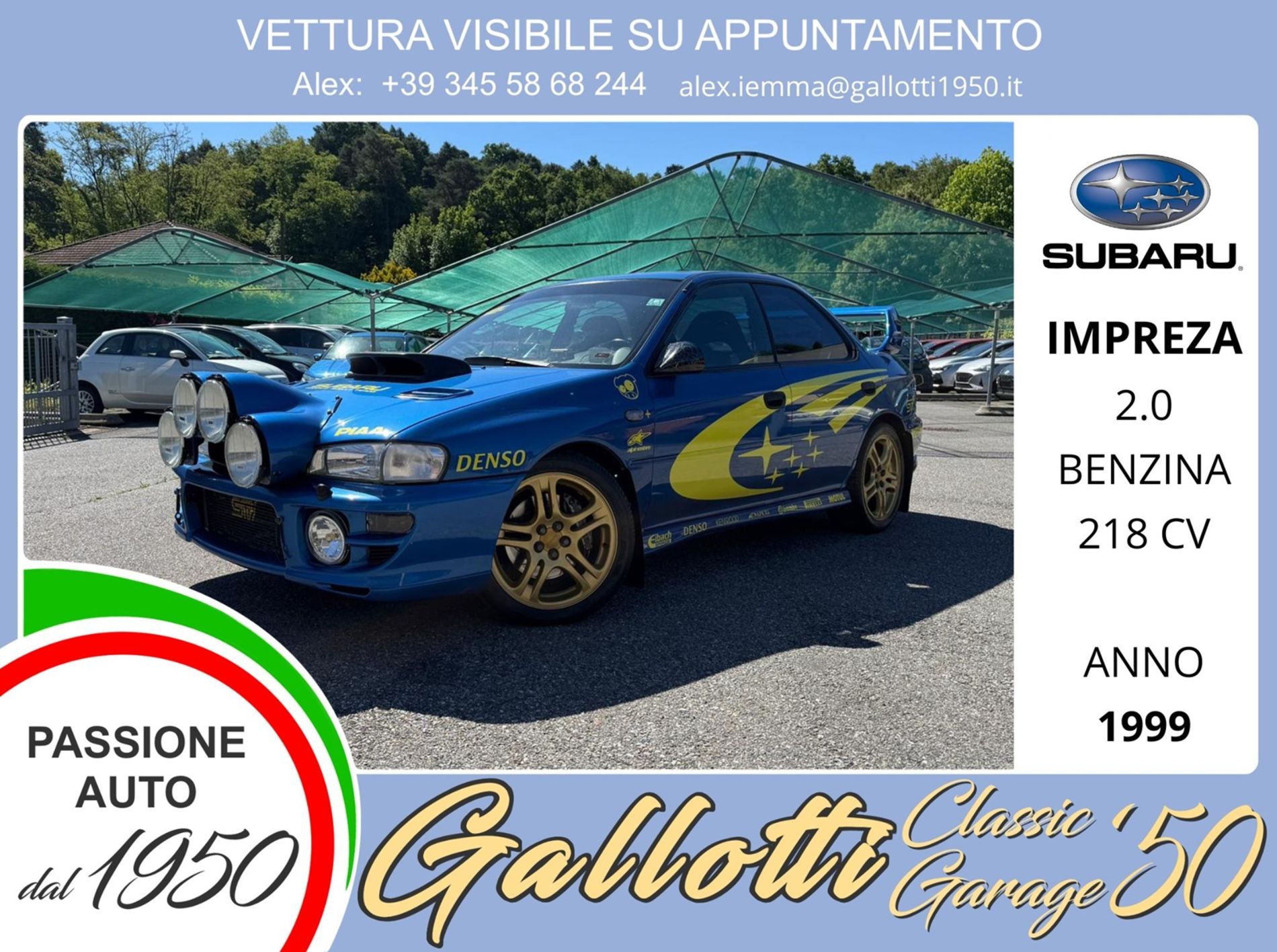 2.0 Turbo 218cv 4wd - Gallotti Auto