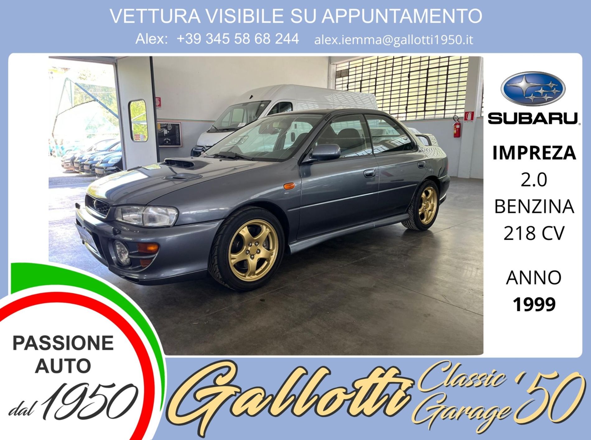 SUBARU IMPREZA  - Gallotti Auto