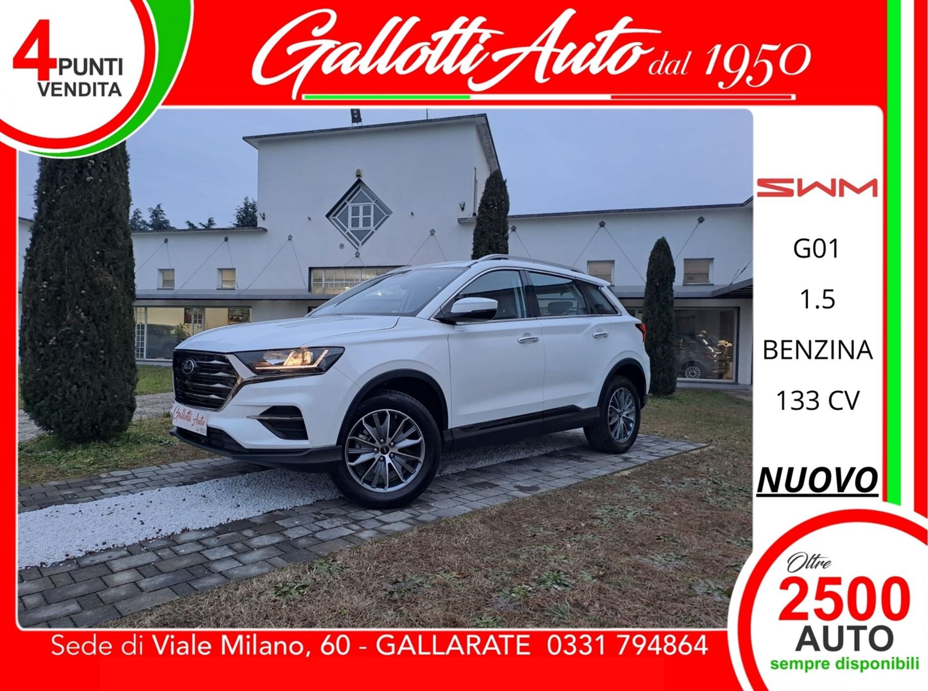 5 ANNI DI GARANZIA - Gallotti Auto