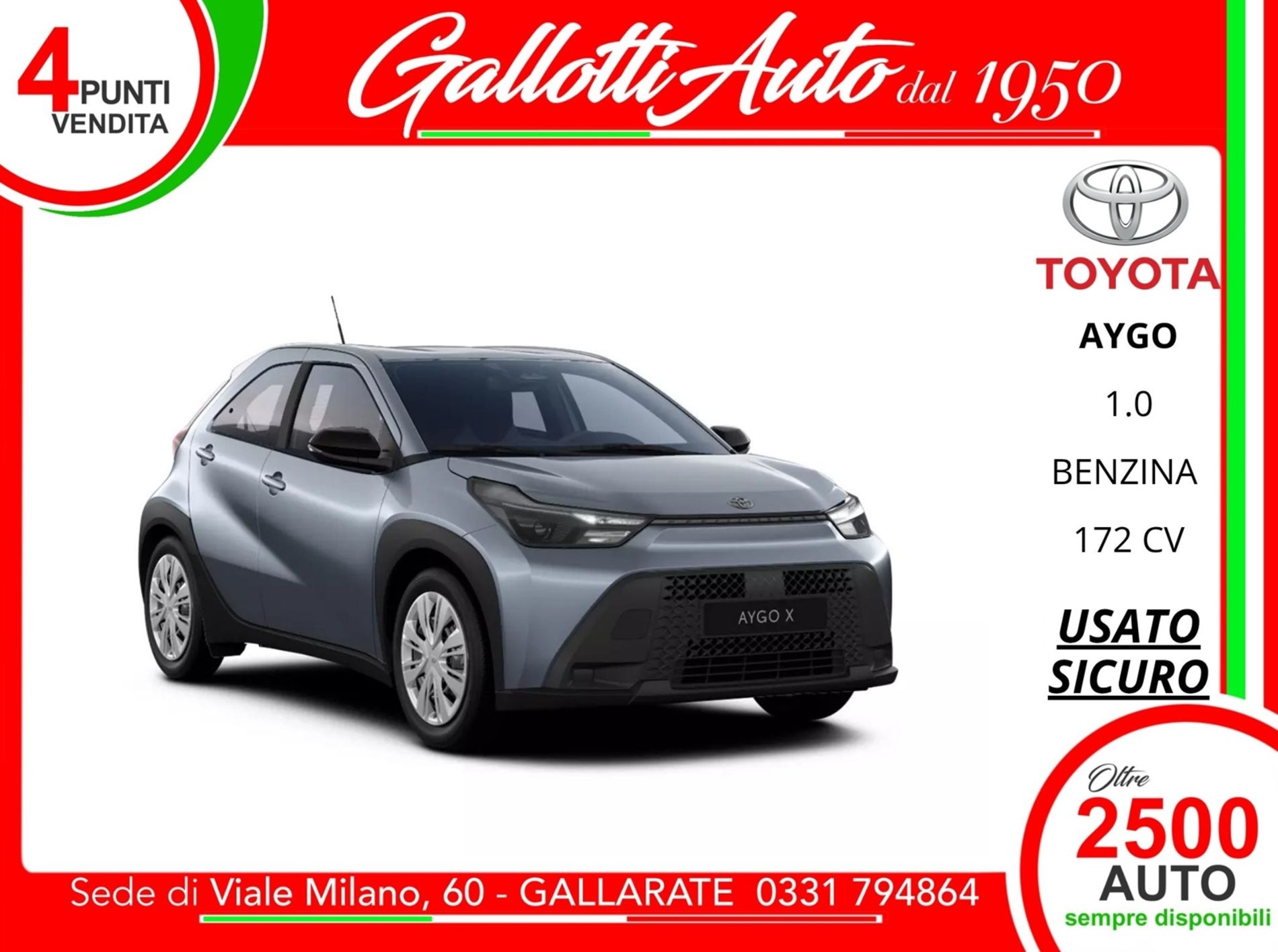  X 1.0 Trend 72cv  - SENZA VINCOLI DI FINANZIAMENTO - Gallotti Auto