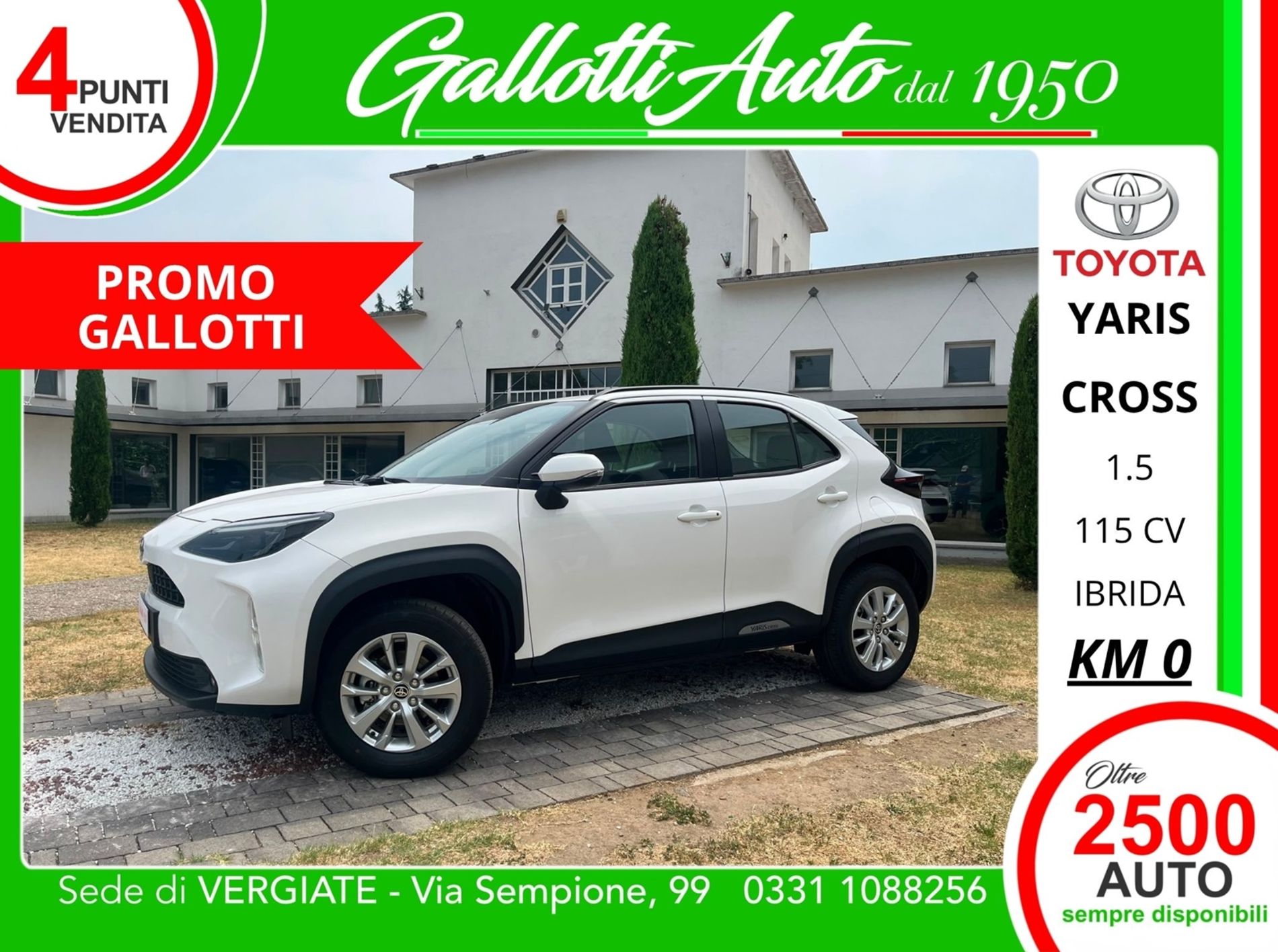 1.5h Active fwd 116cv e-cvt - PRMO GALLOTTI - Gallotti Auto