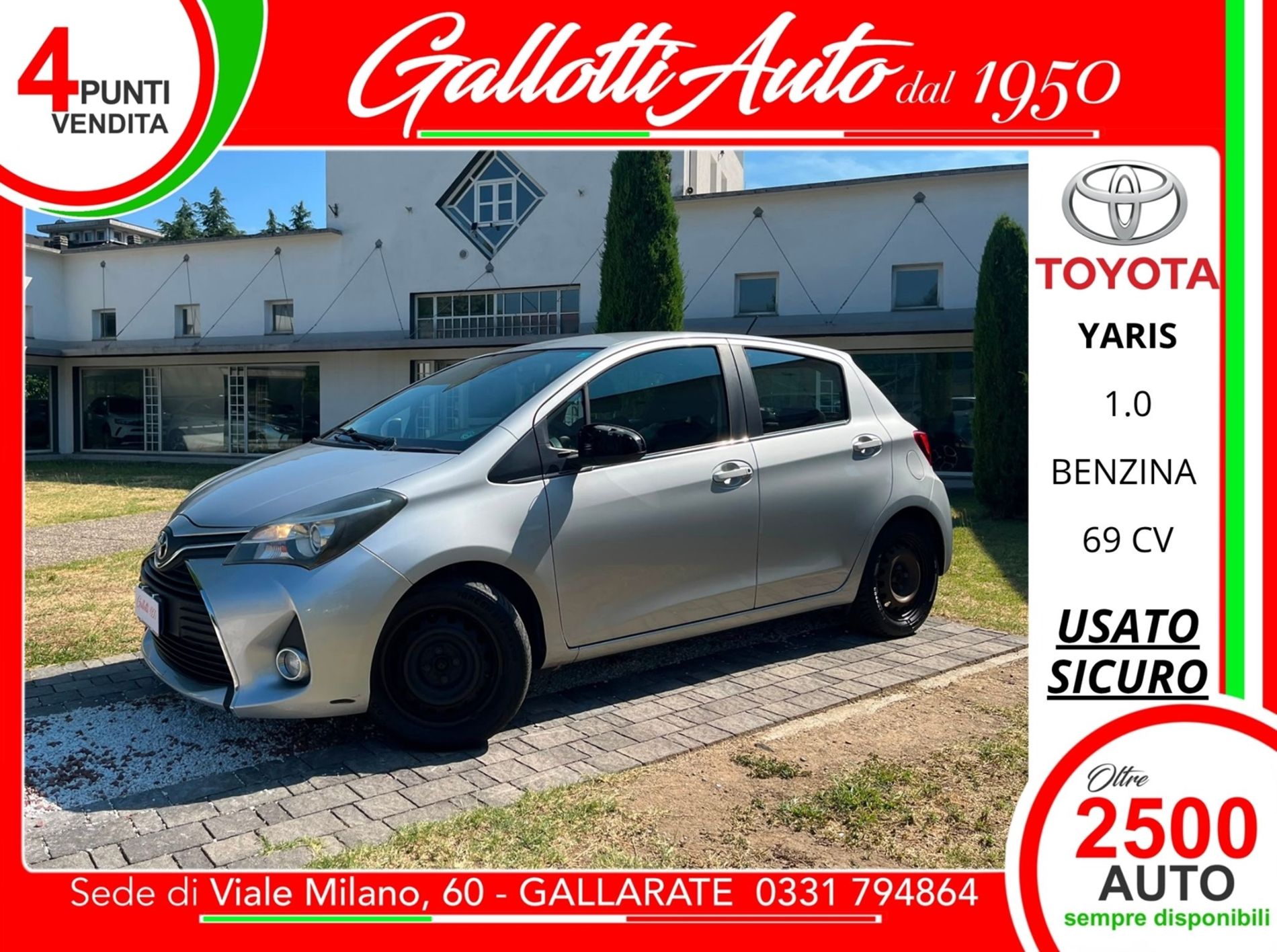  1.0 69 CV - SENZA VINCOLI DI FINANZIAMENTO - Gallotti Auto