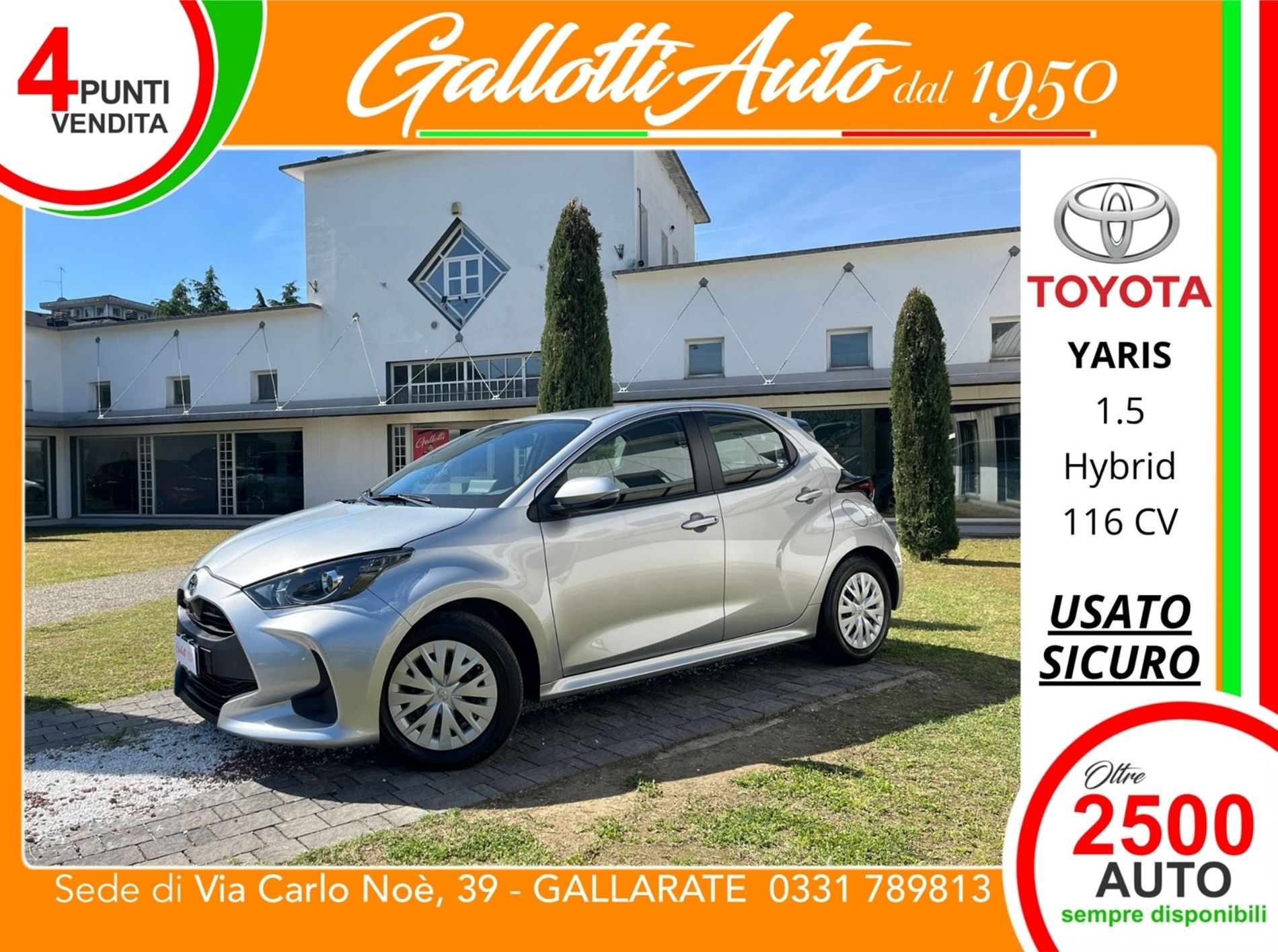 Active 1.5 Hybrid 116cv Aut. - Gallotti Auto
