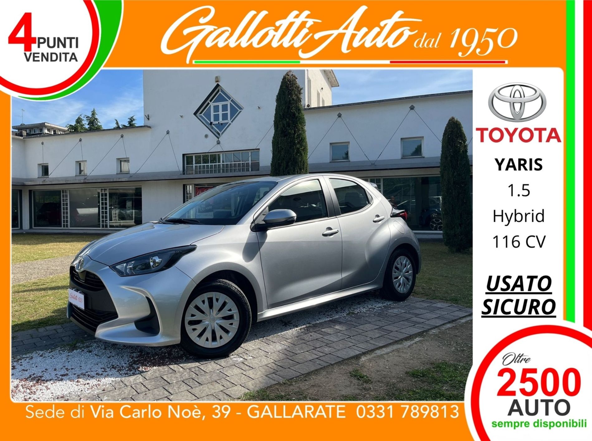 Active 1.5 hybrid 116cv - Gallotti Auto