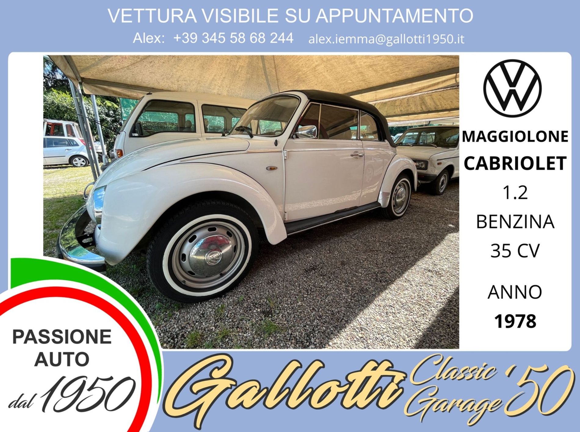 1.2 benzina 35cv cabrio - Gallotti Auto