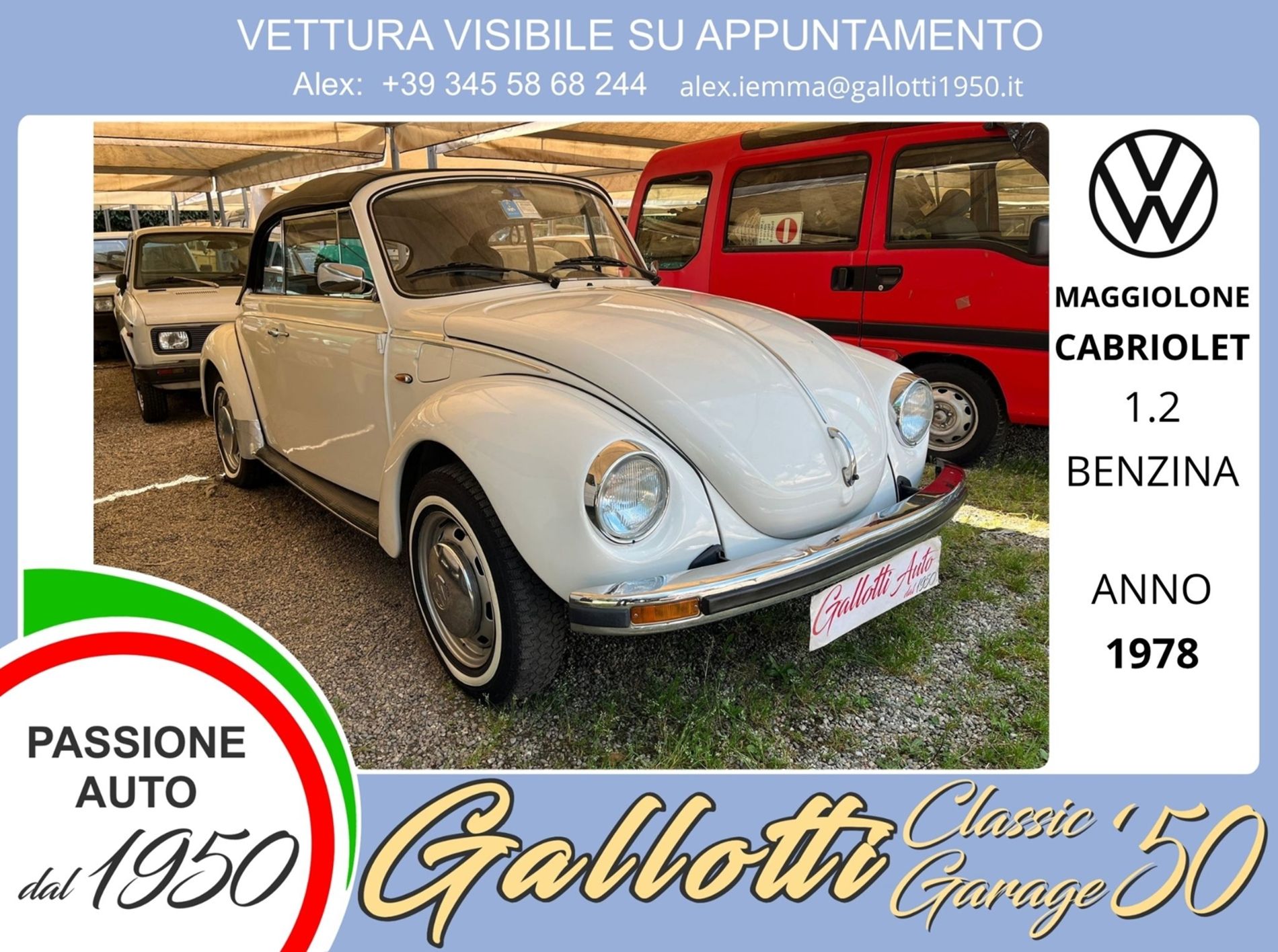 Cabrio 1.2 benzina  - Gallotti Auto