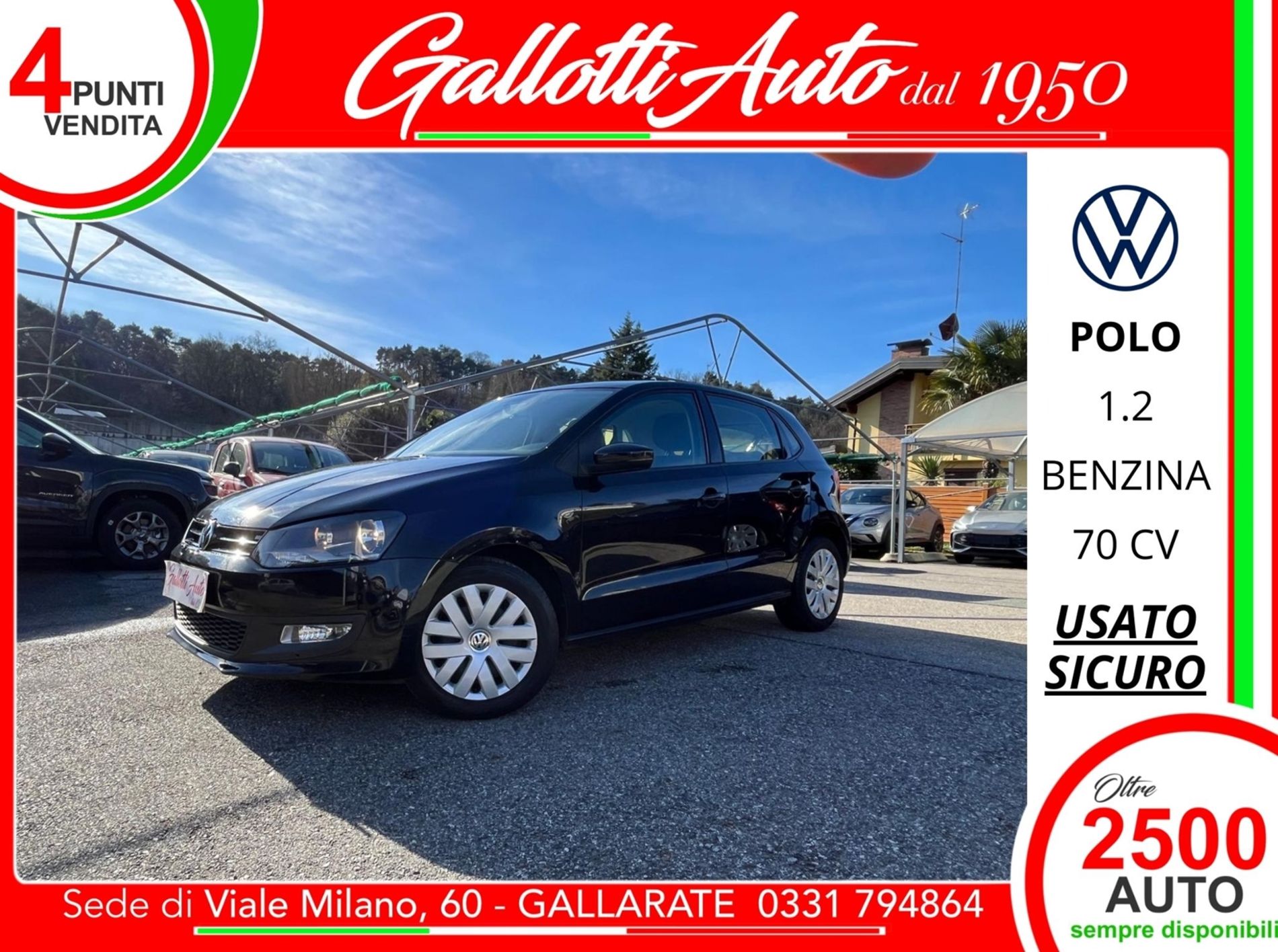 5p 1.2 Comfortline 70cv - Gallotti Auto