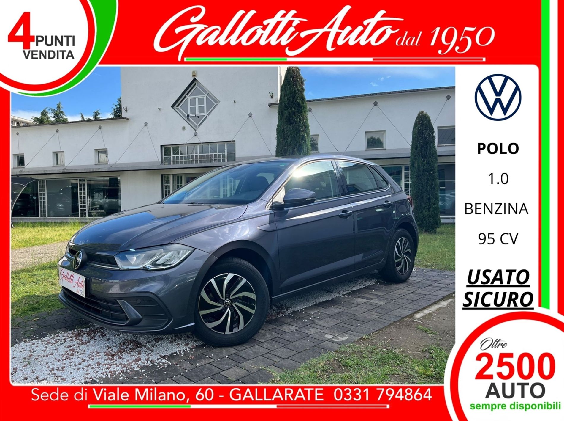  1.0 evo Life - SENZA VINCOLI DI FINANZIAMENTO - Gallotti Auto