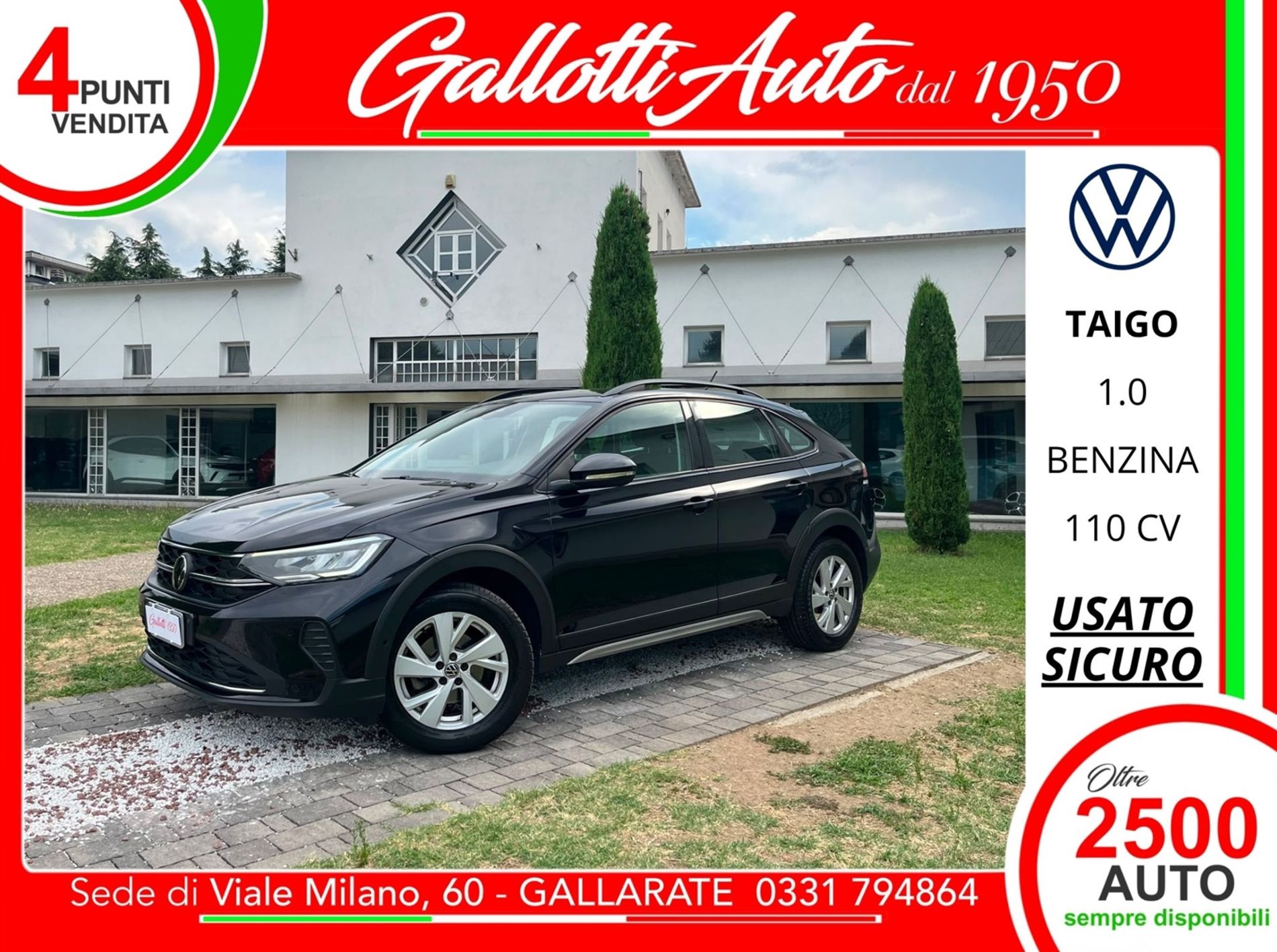 1.0 tsi Life 110cv dsg - SENZA VINCOLI DI FINANZIAMENTO - Gallotti Auto