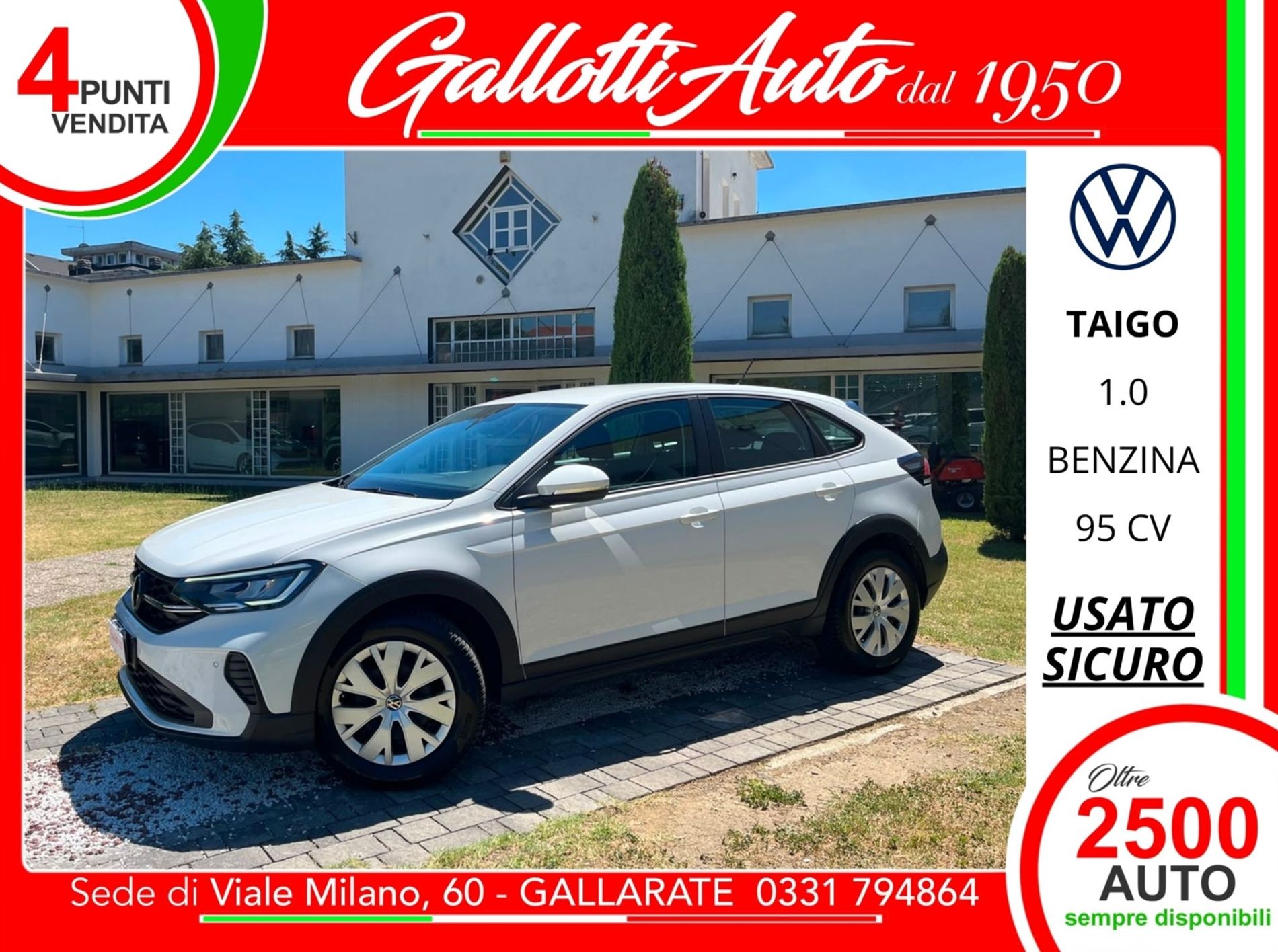 1.0 tsi Life 95cv - SENZA VINCOLI DI FINANZIAMENTO - Gallotti Auto