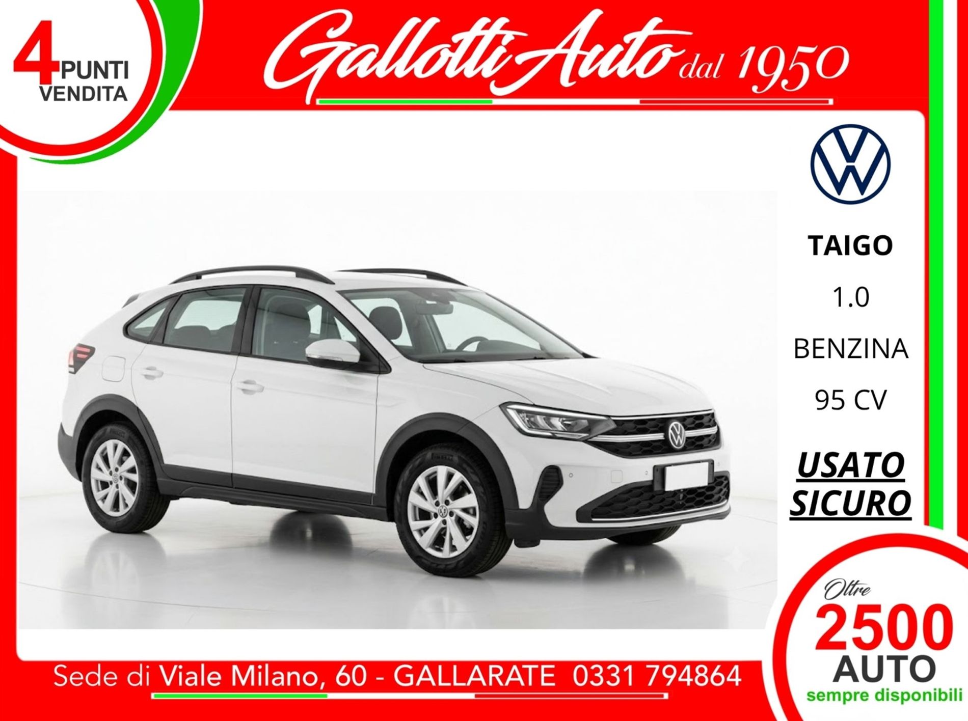 1.0 tsi Life 95cv - SENZA VINCOLI DI FINANZIAMENTO - Gallotti Auto