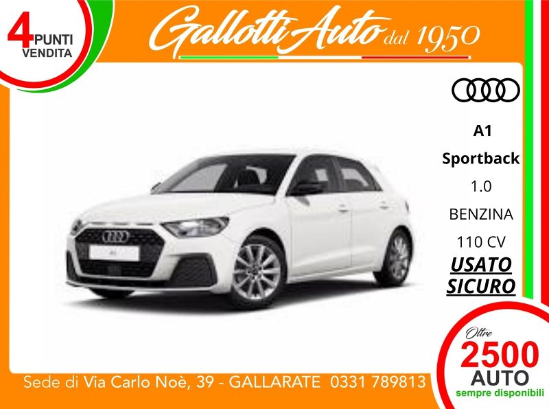 Audi A1 06/2022 Usato a Gallarate | Gallotti Auto