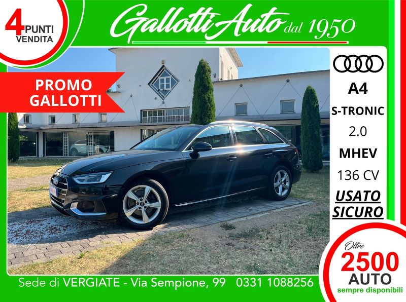 Audi A4 07/2021 Usato a Gallarate | Gallotti Auto