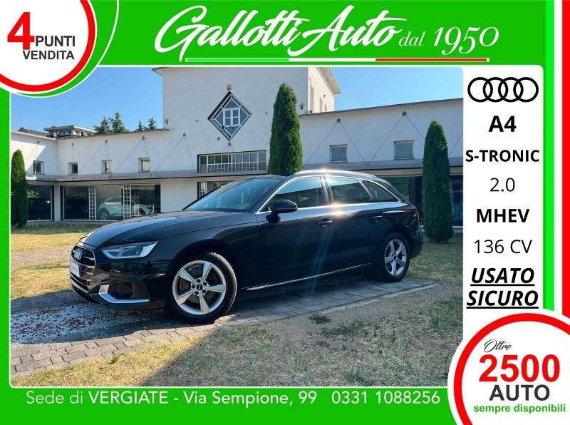 Audi A4 07/2021 Usato a Gallarate | Gallotti Auto
