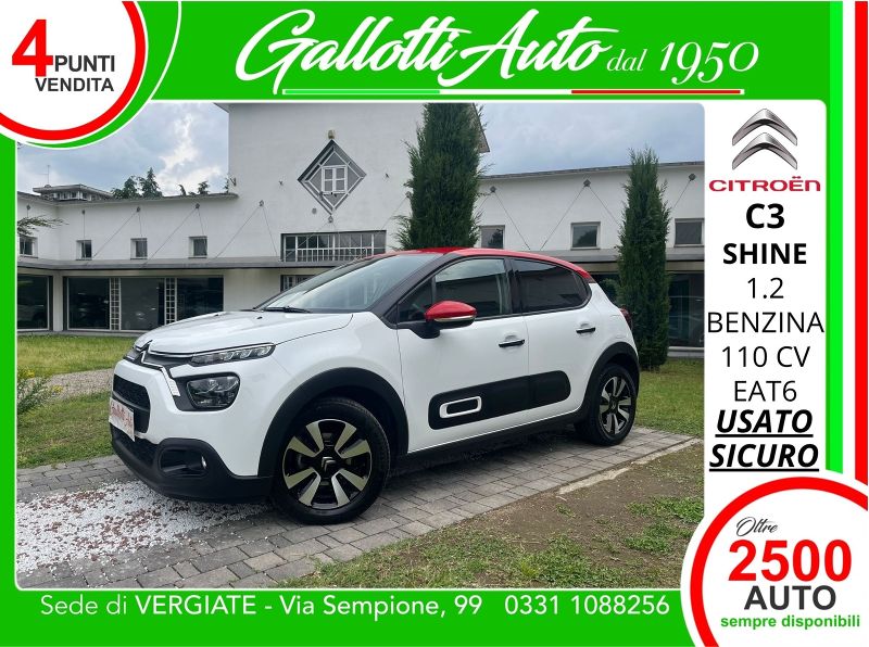 CITROEN C3 07/2023 Usato a Gallarate | Gallotti Auto