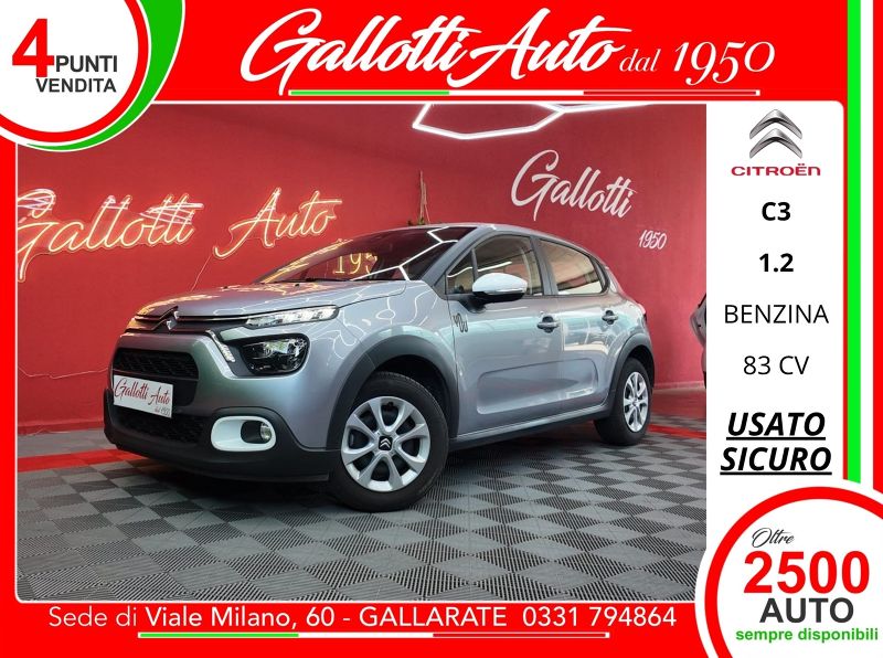 CITROEN C 3 C3 1.2 puretech You! s&s 83cv - Gallotti Auto