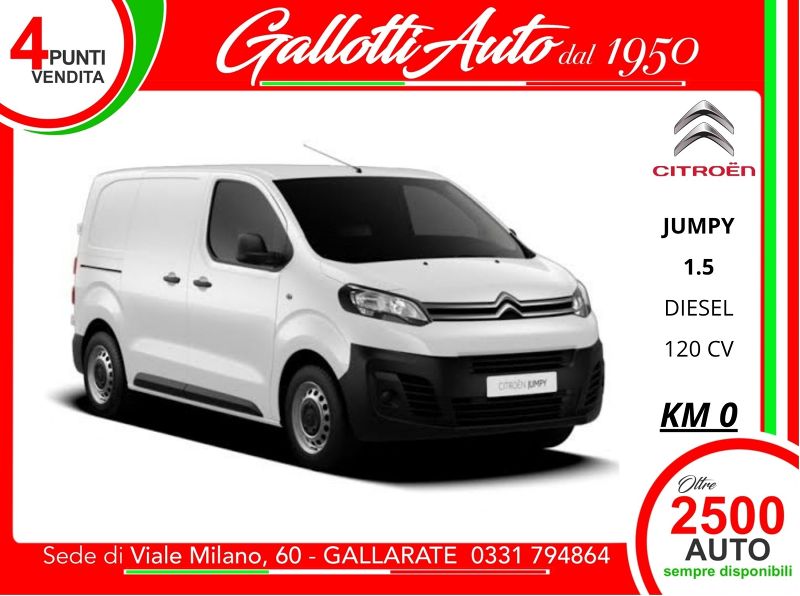 Citroën Jumpy 07/2026 Km0 a Gallarate | Gallotti Auto