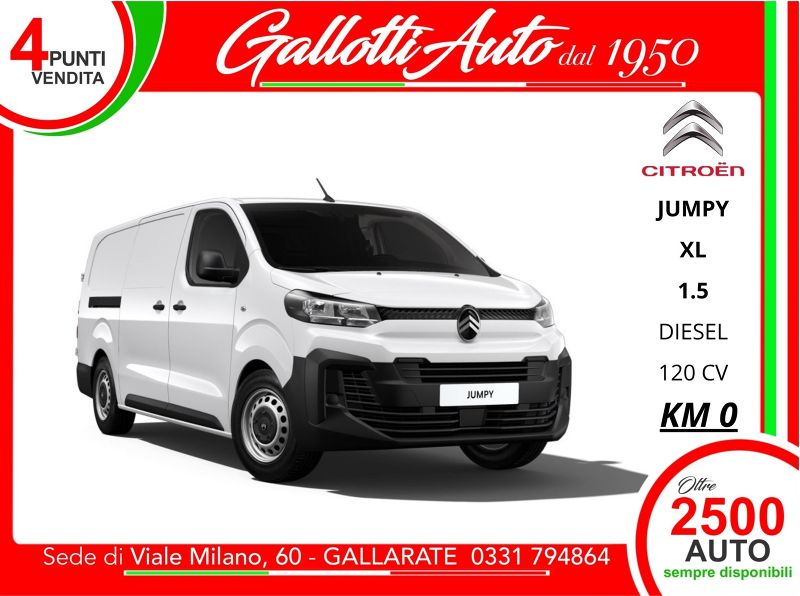 CITROEN JUMPY 09/2026 Km0 a Gallarate | Gallotti Auto