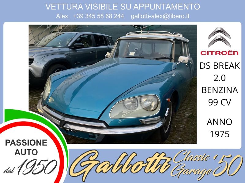 CITROEN ID 20 F
BREAK 01/1975 Usato a Gallarate | Gallotti Auto