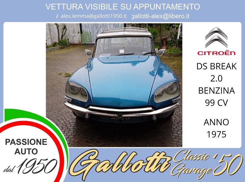 CITROEN ID 20 F
BREAK - Gallotti Auto