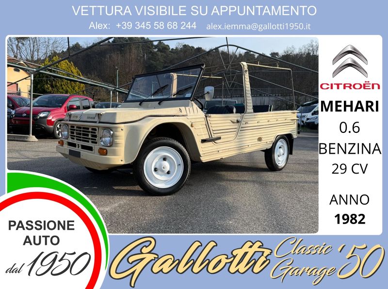 CITROEN Mehari Mehari 602 - Gallotti Auto