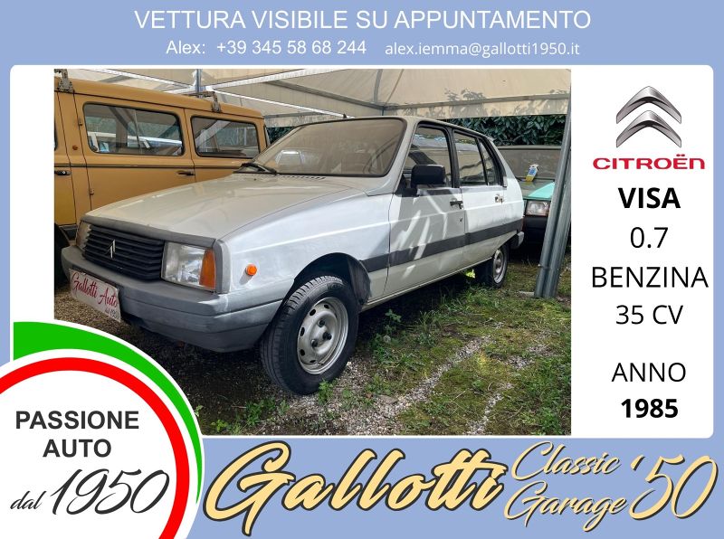 CITROEN Visa Visa 650 - Gallotti Auto