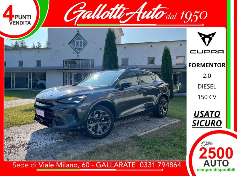 Cupra Formentor 10/2024 Km0 a Gallarate | Gallotti Auto