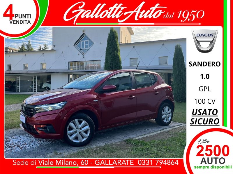 Dacia Sandero 04/2022 Usato a Gallarate | Gallotti Auto