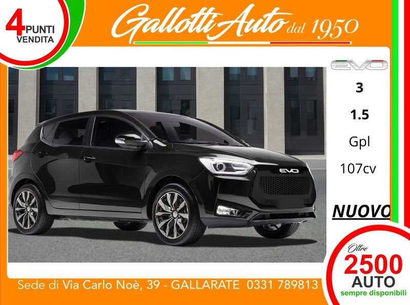 EVO Evo 3 Evo 3 1.5 Gpl 107cv - Gallotti Auto