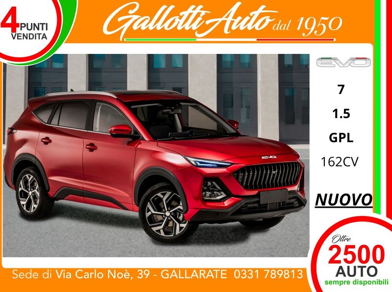 EVO Evo 7 1.5 turbo GPL 162cv DCT 6P - Gallotti Auto