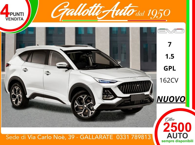 EVO Evo 7 1.5 turbo GPL 162cv DCT 7P - Gallotti Auto