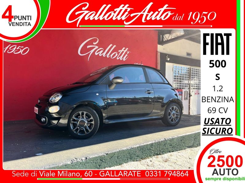 FIAT 500 500 1.2 S 69cv my18 - Gallotti Auto